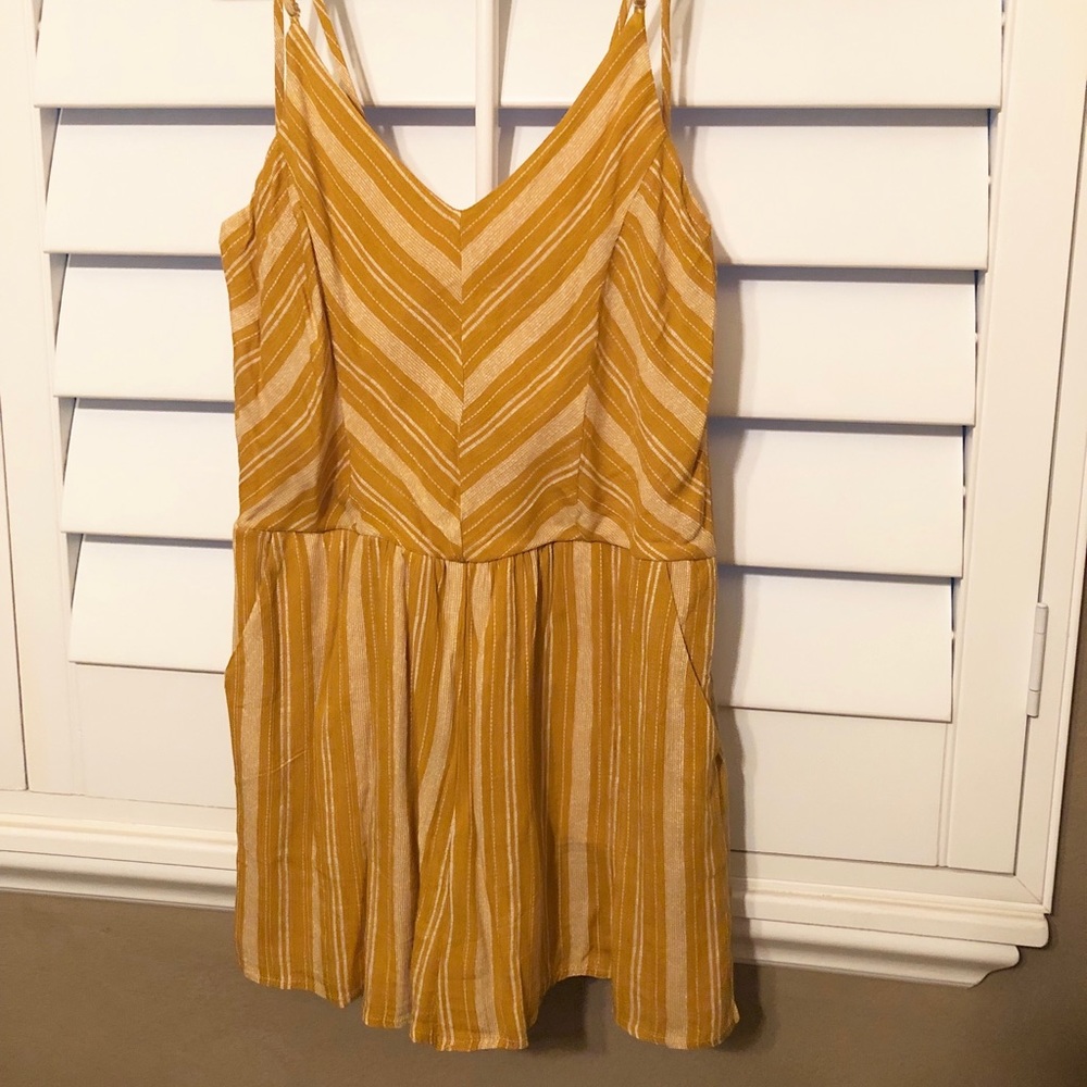Yellow Romper From One Clothing LA